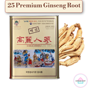 Korea Premium Grade 6Year Ginseng 300g / NongHyup Unpeeled Dried Korean Ginseng Root 6-Year 1st Grade