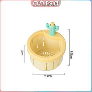 Cactus Kitchen Sink Drain Strainer Easy Cleaning Food Waste Catcher Anti-clogging Sink Drain Basket