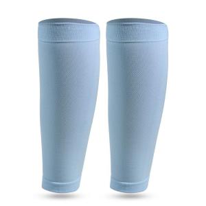 1Pair Calf Support Compression Sleeves Knit Running Sleeves Socks For Shin Splint Support Calf Brace Guard Lower Leg Sleeve