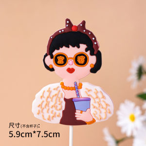 Happy Fathers Mothers Day Love You Dad Mom Gold Happy Birthday Acrylic Cake Topper Love Decoration Party 父亲插牌