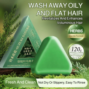 scalp renewal hair growth soap Soap Improve hair texture Nourish No preservatives Shampoo Usman Grass Shampoo Soap Hair Cleansing Soap Adults moisturize Easy to rinse