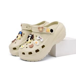 2026 New Eva Beach Sandals For Women Thick-Soled Clogs For Summer Outdoor Wear