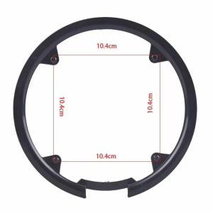 HUNIU Bùn Bảo vệ bộ phận truyền động của xe đạp. Nhẫn Bảo vệ Bộ bảo vệ xích xe đạp. Tay quay Dây chuyền Vòng đĩa quay xe đạp MTB