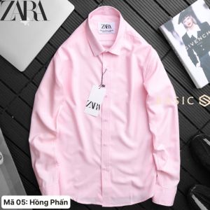 Áo Sơ Mi Nam Trơn Tay Dài MISFIT cổ Đức vải chéo mềm mịn hạn chế nhăn nhiều màu dễ mặc