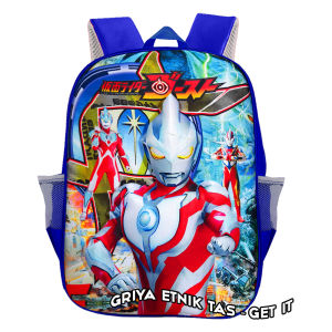 Tas Sekolah SD Laki laki Karakter Ransel Anak Cowo Gambar TImbul Emboss