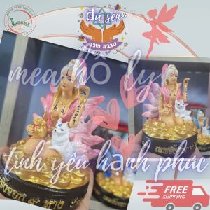 Tượng trang trí để bàn Mea fox hồ ly kích thước 12cm