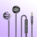 【Type-C Earphone】BlueWow Noise Canceling In-Ear Wired Headphones Stereo Earbuds Sports Earphones Wired Headset For Smartphones. 