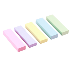 500 Sheets Colorful Note Paper Repositionable Adheive Note Paper 76X20mm Small Memopad for Writing Journaling Noting