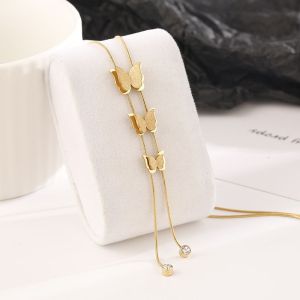 [Bayar Ditempat] Kalung Titanium Wanita Asli Ori Import / Kalung Titanium Korean Style Wanita / Kalung Titanium Cewek Model Baru