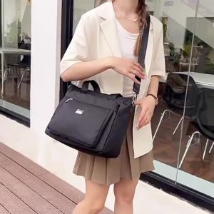 Women Shoulder Bag 2025 New Large Capacity Nylon Womens Type Shoulder Messenger Bag Portable Tote Bag ImprovedHot