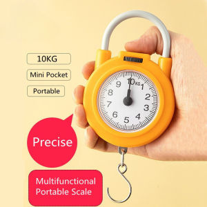 Rising Star Multifunctional 10kg Portable Scale Spring Hanging Scale Hook Pocket Weighing Scale