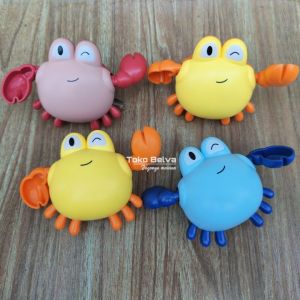 Mainan Air Mandi Bayi Kepiting Air Renang Tanpa Baterai Water Swimming Animal