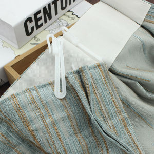 🔥🔥🔥NineOne Peony 10Pcs Curtain Hanging Hooks Ring Window White Plastic Curtain Hook For Home Office Curtain Accessories 7cm 8.5cm