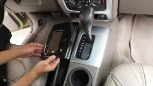 HH8 TESIN Gear Shift Panel Decoration Cover Trim for Jeep Liberty 1999 2000 2001 2002 2003 2004 2005 2006 Car Interior Accessories M5Y9R