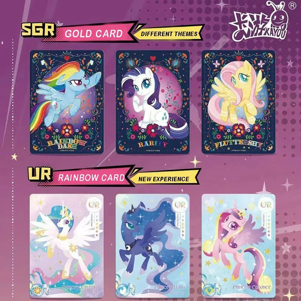 【未開封】My Little ponyプロモーションカード　6パック マイリトルポニー カードゲーム - 純正周辺カードブック