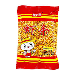 Suizhijie Shrimp Crackers Curry Chicken Flavor 75g Nostalgic Puff Snacks Childrens Leisure Snacks Internet Celebrity Hot Item