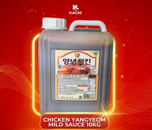 Kachi Foods Korean-Style Chicken Yangnyeom Sauce Mild 10kg – Authentic Sweet & Savory Korean Chicken Sauce for Restaurants Food Stalls and Home Cooking
