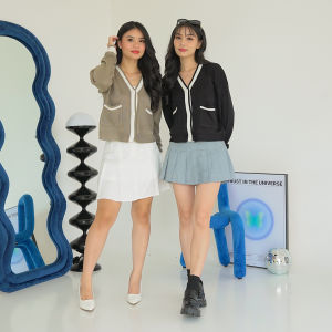 Cardigan Rajut Verdi/Cardingan Wanita/Sweater/Murah/Premium