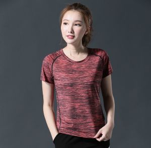 เสื้อวิ่ง เสื้อออกกำลังกาย ชาย-หญิง Fitness & Running ใส่สบายเสื้อกีฬา เนื้อผ้าบาง แห้งไว 03-C