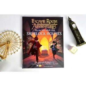 Sách - Vụ Án Lớn Nhất của Sherlock Holmes - Escape Room Adventures - ndbooks