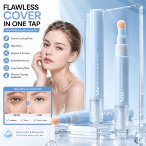 Concealer Pen Liquid Concealer Lightweight Coverage Brightens Skin Hides Dark Circles Blemishes Makeup Essentials