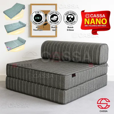 Cassa Classic Generation Nano 4-in-1 Folding Mattress Sofabed