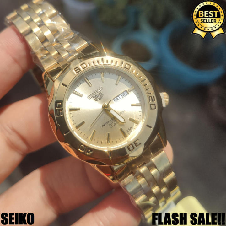 Seiko 5 Sports 21 Jewels Expensive Automatic Hand Movement BTS