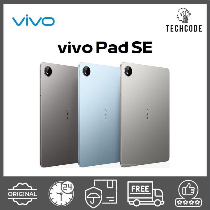 vivo Pad SE/IPS LCD 90Hz 600 nits/Snapdragon 4 Gen 2 (4 nm)/12.3