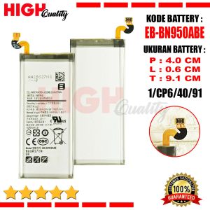 Baterai Samsung Galaxy Note 8 N950 Note8 N9500 N9508 SM-N950F Battery EB-BN950ABE Batre Original