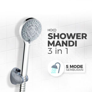 Murah Hand Shower Bulat/Shower Mandi Murah 3 IN 1 dengan 3 Mode