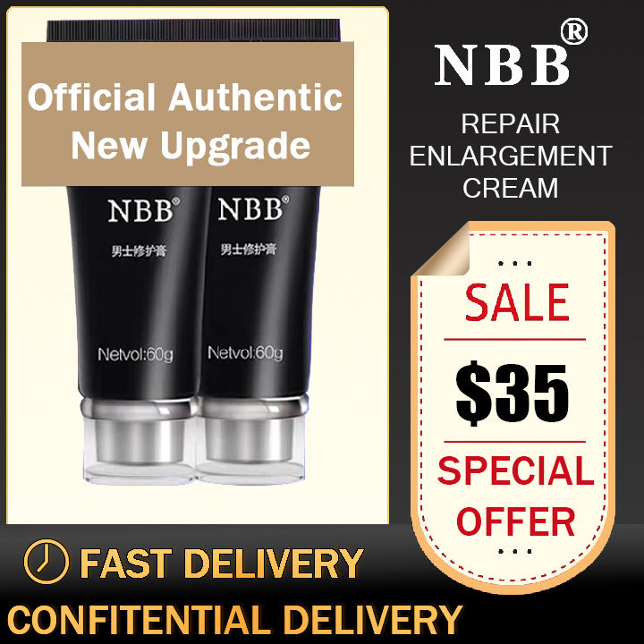 【Guarantee Genuine】NBB Men's Repair Cream Upgrade Enlargement Cream ...