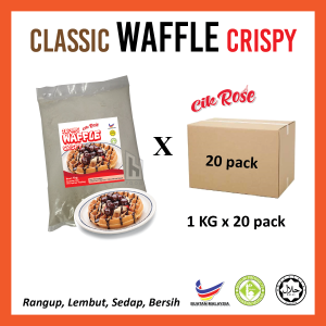 TEPUNG WAFFLE CRISPY CIK ROSE 20KG