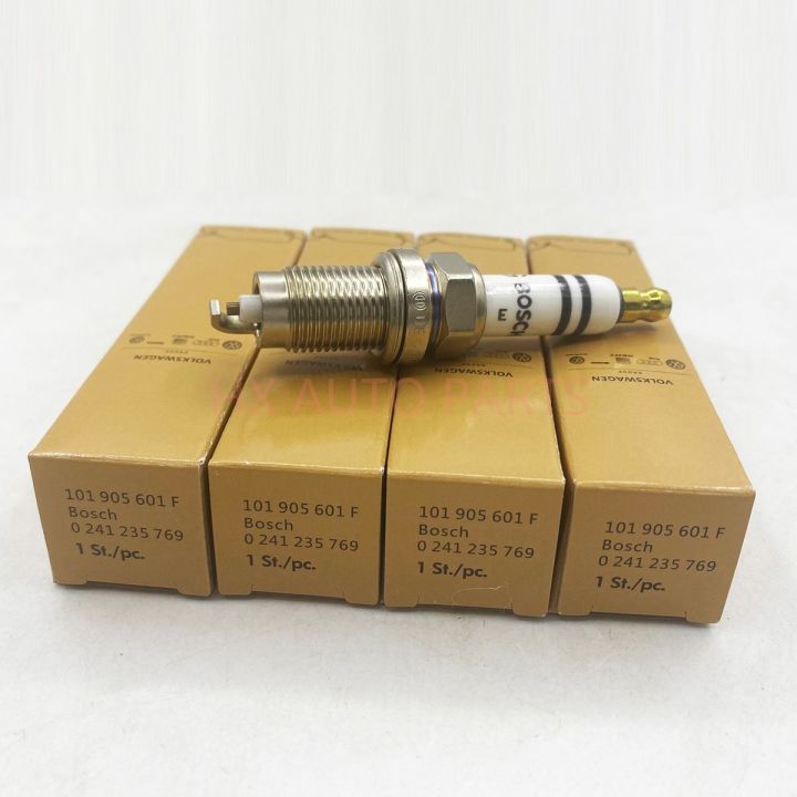 4pcs/6pcs 101905601F F7HER02 original spark plug volkswagen Passat ...
