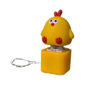 Stress Keychain for Adults Relieving Boredom Birthday Gift for Adults Kids Accumulating Merit Electronic Key Sensory Toys