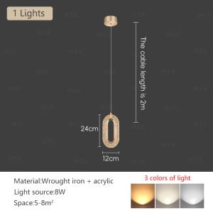 New Luxury Living Room Chandelier Staircase Decoration Pendant Light indoor Dining Bar Table Lamp 22