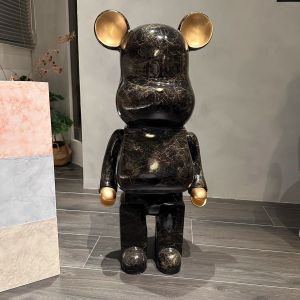 จุด bearbrick 积木熊 หมีความรุนแรง ห้องนั่งเล่น ทางเข้า ชั้น-ขาตั้ง เครื่องประดับขนาดใหญ่ ตกแต่ง พิธีขึ้นบ้านใหม่ ของขวัญ ประหยัดเงินกระป๋อง ความจุขนาดใหญ่ ถังเก็บเงิน