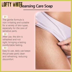 Lofty White North Moon Cleansing Care Soap For Womens Body Bath Cleansing Pores Moisturizing Moisturizing Soothing Soaps