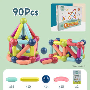 Mumystation Magnetic Stick Merakit Mainan Edukasi Puzzle Magnet Anak Magnetic Building Block