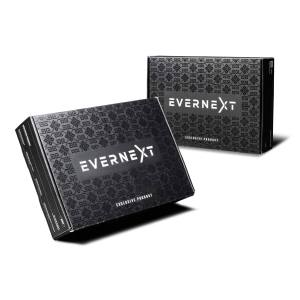 EVERNEXT - BOX KARDUS BLACK BOX HADIAH ULANG TAHUN PACKING PREMIUM KOTAK KADO HAMPERS