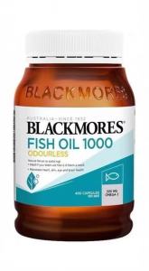 Fast delivery Blackmores Odourless Fish Oil 1000 400 Capsules (EXP:10 2027) New Package Fish Oil