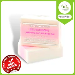 premium maximum whitening/peeling soap with/ glutathione arbutin and kojic acid Amazon.com : Premium Radiance Bar Soap 120g – Glutathione, Goat Milk &  Rosehip main image 1