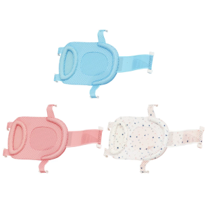 Hoạt hình cho bé bồn tắm túi lưới có thể điều chỉnh lưới tắm giường năm Snap thiết kế an toàn tắm giải pháp cho trẻ sơ sinh