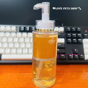 Sữa tắm cho chó mèo chăm sóc lông toàn diện Golden Bloom của Oliver chai 300ml và 500ml (mẫu mới) - Love pets shop
