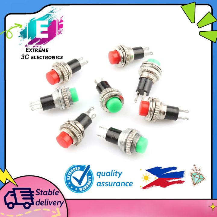 Small push button switch round on off 0 220vac dc lazada ph