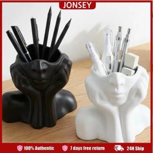 New Face Shape Makeup Brush Holder Human Body Art Styling Office Organizers Multifunctional Makeup Brush Holder Storage Box