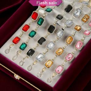 SHENHAO2🎀 Cổ Điển Kim Loại Pha Lê Rhinestone Eo Vành Đai Bụng Chuỗi Cho Phụ Nữ Mới Thời Trang Mùa Hè Bãi Biển Bikini Cơ Thể Đồ Trang Sức Mới