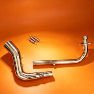 Yamaha Mio Sporty Stainless Elbow + Sc project round with db reducer