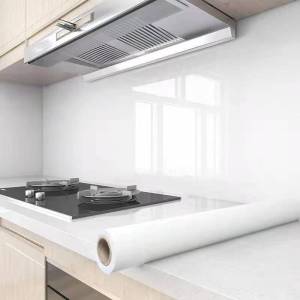 Geegobuy สติ๊กเกอร์ลายหินอ่อนกันน้ำกันน้ำมันทนความร้อนสูง