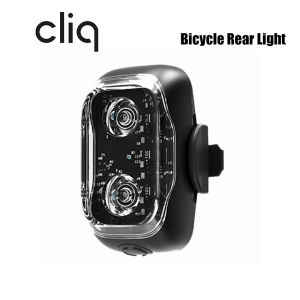 CLIQ Bicycle Smart Rear Light for Cycling Safety LED Ultra-Light Anti-Theft