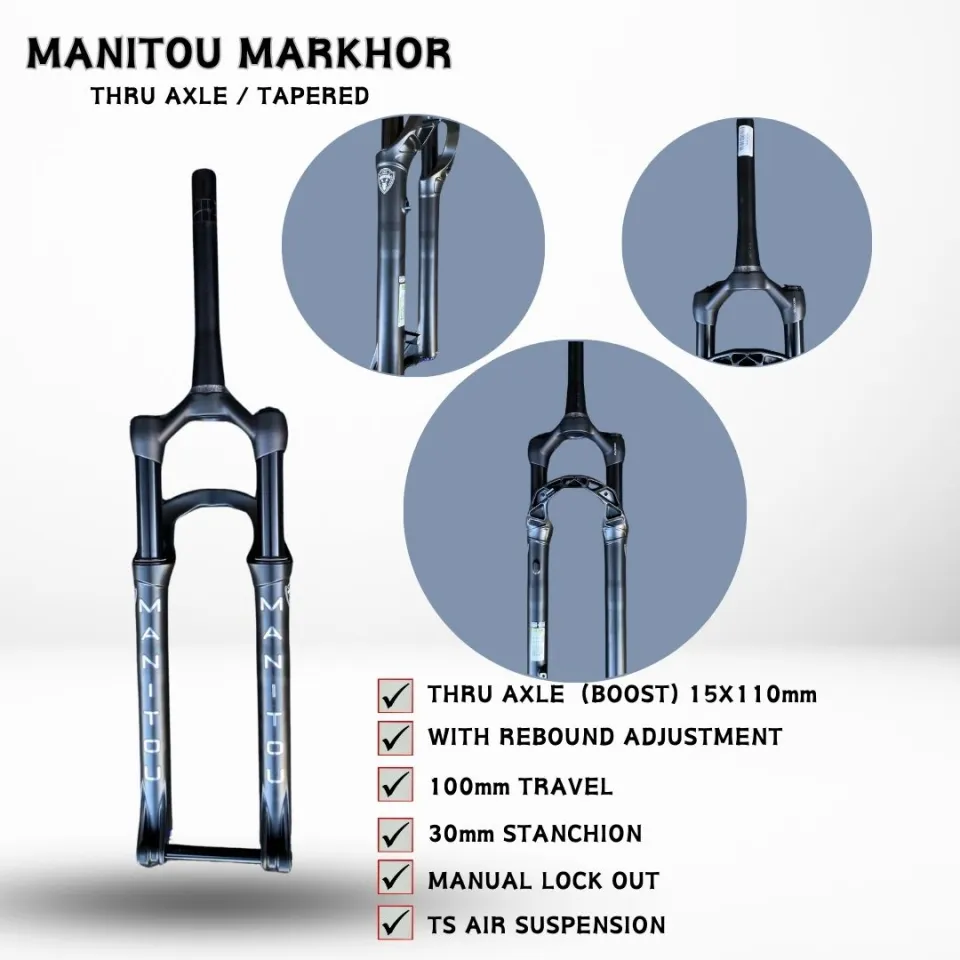 MANITOU AIR FORK MANITOU MARKHOR TA/ TAPERED) MANITOU MACHETE - Main Image